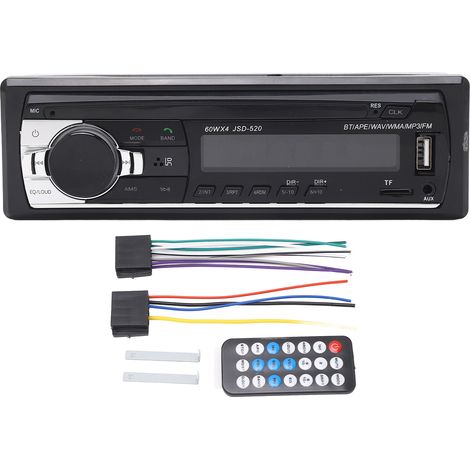 Autoradio mit KI-Sprachsteuerung, LED-Bildschirm, duale Bluetooth-Konnektivität, Freisprechfunktion und USB 2.0 zum Musikhören (1/5)