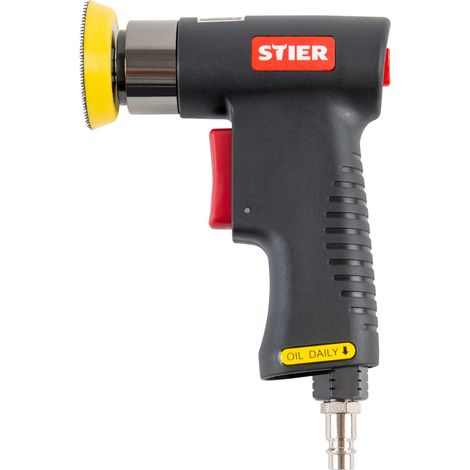 STIER Mini-Exzenterschleifer-Satz ME-26 Länge 100 mm 64-teilig