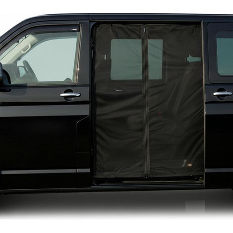 Moustiquaire latérale magnétique pour VW T5 T6, protection UV et intimité (1/5)