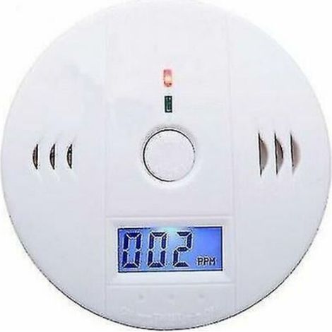 Rilevatore di fumo e monossido di carbonio da 85 dB – Alimentato da 3 batterie AA – Facile installazione per la sicurezza domestica (1/3)