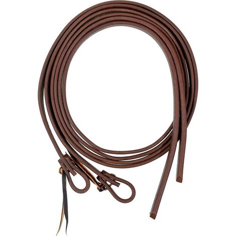 Rênes western équilibrées en cuir huilé fabriquées aux USA différentes largeurs