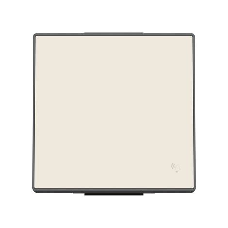Tecla pulsador timbre Serie Sky de Niessen Blanco