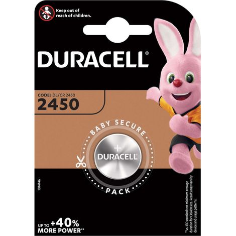 Duracell Batteria A Bottone Cr2450 Bl.1Pz. - 10 Bl