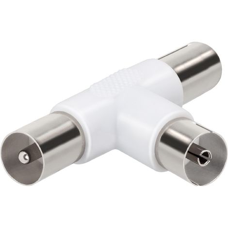 Ekon ECANSPLIT2M1F cavo splitter o combinatori Splitter per cavo Bianco (1/3)