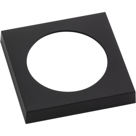 Berker Integro Pure Steckdosen-Rahmen 1-fach, KS schwarz matt (1/2)