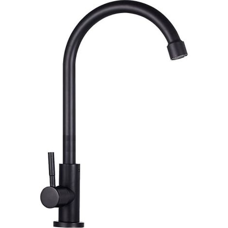 Robinet de cuisine à une sortie, robinet de salle de bain, robinet pivotant pour eau froide
