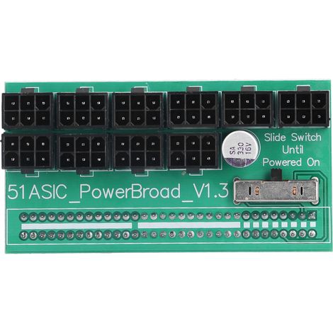 Adaptateur d'alimentation 6 broches universel pour serveur, carte de conversion breakout, accessoires (1/5)