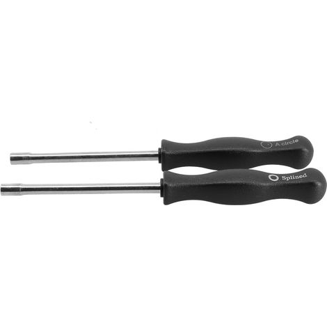 Lot de 2 outils de réglage de avec 21 dents cannelées et tournevis A-Circle pour tuning de s sur les modèles de tronçonneuse à 2 cycles (1/5)