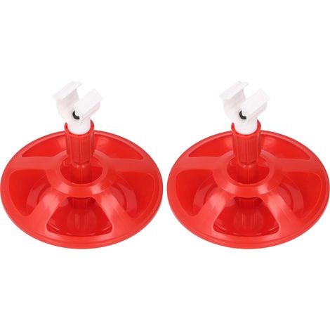 Paquet de 2 abreuvoir automatique de poulet PP G3/4 distributeur d'eau bol à boire de volaille pour poussins canards oies (1/5)