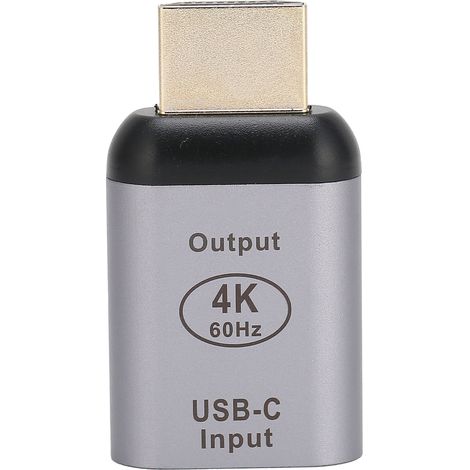 Adaptateur USB 3.1 vers interface multimédia HD, convertisseur USB Type C 4K 60 Hz pour Samsung/Huawei (1/5)
