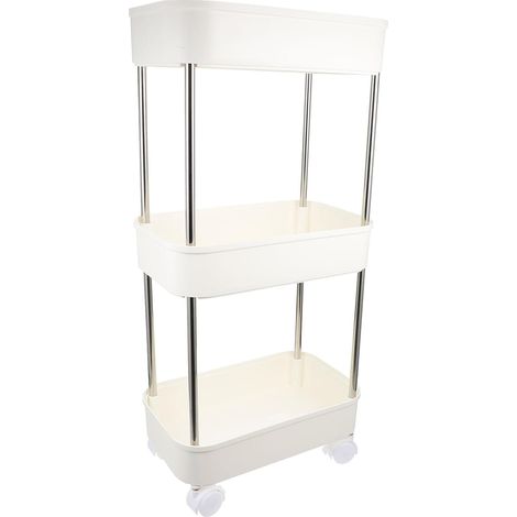 Étagère de rangement cuisine portable HOMSFOU, chariot