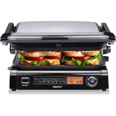 alpina Grille de contact Noir H16xl33.1xL37.6cm (1/5)