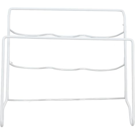 Porte-bouteilles pour réfrigérateur, inodore, grande capacité de charge, finition polie, matériau métallique épais, étagère à bouteilles pour réfrigérateur (1/5)
