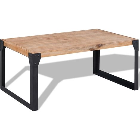 Couchtisch Massivholz Akazie 100x60x45 cm
