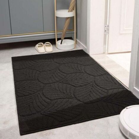 Tapis Entrée Intérieur,Paillasson Intérieur Antidét Lavable Tapis pour Intérieur, Extérieur, Chambre, Cuisine, Entrée, Couloir