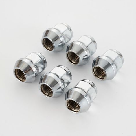 Écrou De Roue - Acier - M12x1.5 - Hex 19 mm - Pour Moyeu De Roue Automobile - 5 Pièces (1/3)