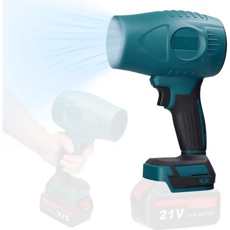 21V High Power Portable Turbo Fan – Compatible with Makita Batteries, Brushless Motor, Car & Keyboard Cleaning