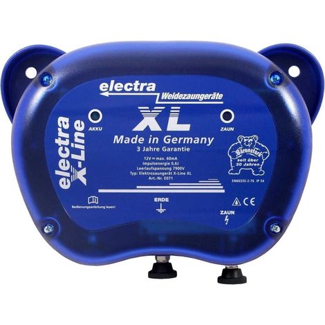 Electra X-Line XL Elektrozaungerät - 12V und 230V Kombigerät (1/5)