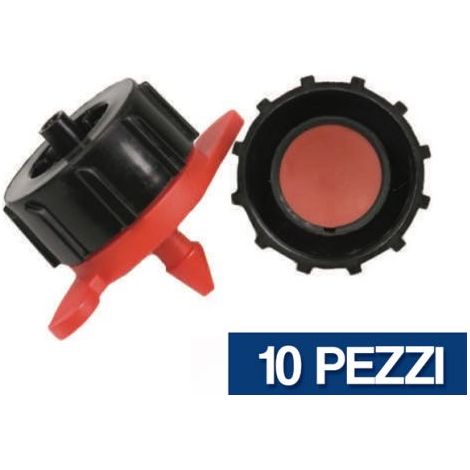 GOCCIOLATORE AUTOCOMPENSANTE NDC ISPEZIONABILI 4 LT/H PZ.10 (16469/10)