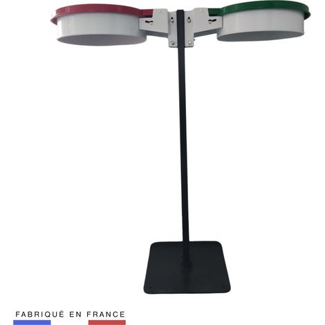 JVD - Poteau stable pour porte-sacs ronds (Porte-sacs vendus séparément) - Matériel professionnel (1/3)