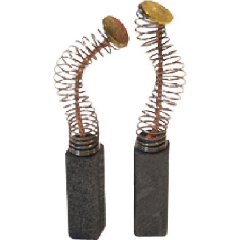 Outdoor Power Sport 2507 Jeu de 2 Charbons adaptable pour Legna 0731 5 x 5 x 15 mm