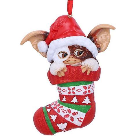 Nemesis Now Gremlins Gizmo In Fairy Lights Festive Hanging Decorative Ornament (style 2) (1/3)
