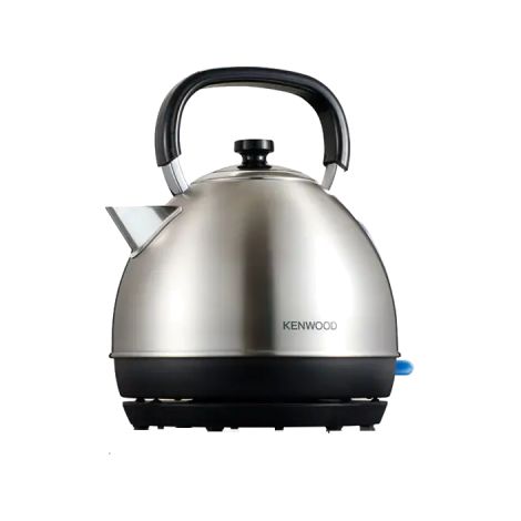 Hervidor eléctrico Kenwood 0WSKM11002 de 1,6 l, color negro y acero cepillado