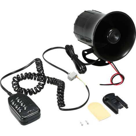 Accessoires de modification de moto de klaxon de moto 12V