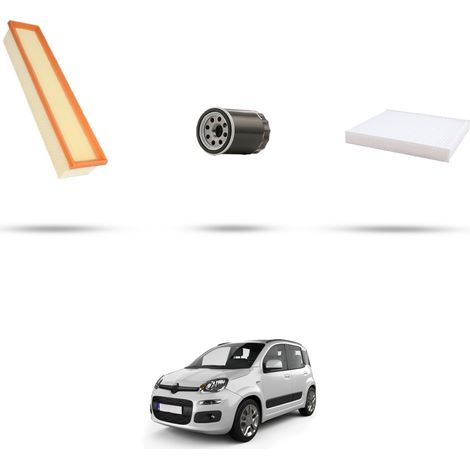 Kit tagliando 3 filtri compatibile con Fiat Panda III 0.9 Natural Power 51kw dal 2019 (1/4)