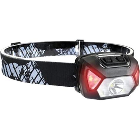 1 pièce lampe frontale LED super lumineuse avec 6 modes, lampe frontale d'éclairage, chargement USB, étanche IPX4,adaptée au camping et à la randonnée (1/5)