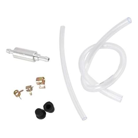 Kit di spurgo freni per moto e auto con valvola unidirezionale, tubo trasparente rinforzato da 45 cm, 2 tappi in gomma, strumento di spurgo rapido e facile (1/5)