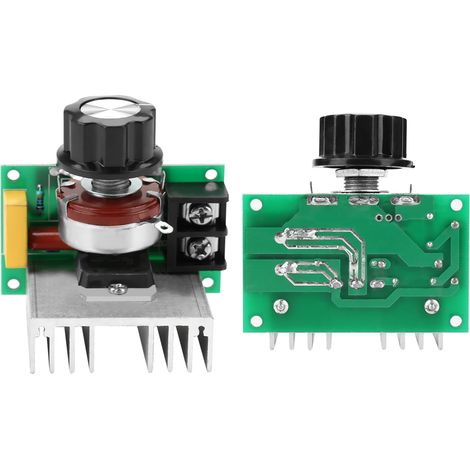 Contrôleur de vitesse électronique pour moteur à courant alternatif 0-220 V 8000 W, régulateur de tension haute puissance (1/5)