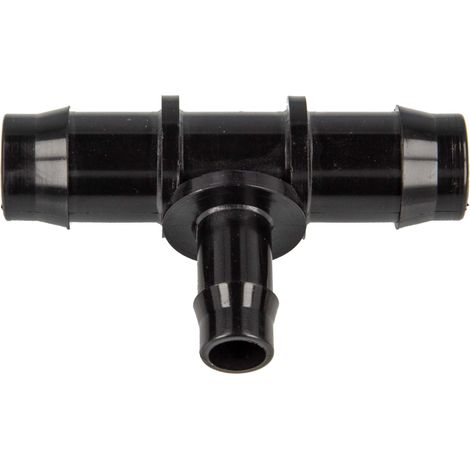 tecuro Schlauchverbinder T-Stück Ø 14 x 11 x 14 mm, KS-schwarz, 10 bar (1/4)