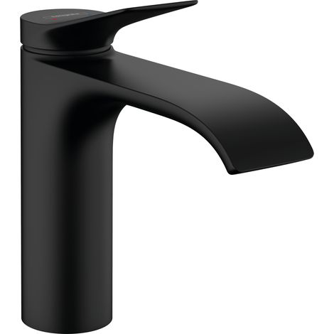 Hansgrohe – Mitigeur de lavabo monocommande 146 mm – AirPower pour jet d'eau plein – EcoSmart 5L/min – ComfortZone 110 pour utilisation confortable