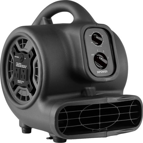 Souffleur d'air, 3 vitesses, design économe en énergie, P-230AT-BLACK, EU-c (1/2)