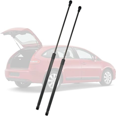 2pcs vérins à gaz compatibles avec Fiesta V 2001–2008, Amortisseurs de hayon 455N Vérins de coffre 631mm compatibles avec les références OE 9680415680, 1635445080, 8731S7, 8731N6 (1/5)