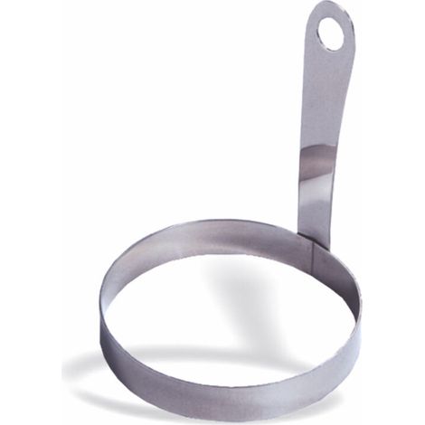 Moule à Oeuf en Inox Rond -