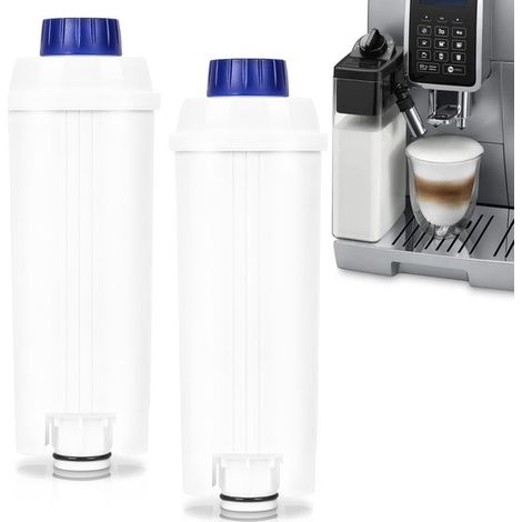 Filtres à eau Delonghi, lot de 6, compatibles avec les machines à café Delonghi des séries DLSC002, ECAM, ESAM et ETAM. (1/5)