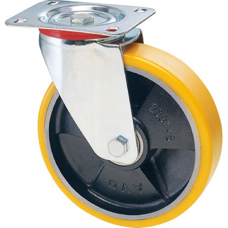 RUOTA PER CARRELLI ART. 22 ø mm  80 x 20 port. kg  120  - AVO