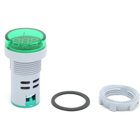 AD16‑22DHZ Fréquencemètre 2075Hz Indicateur de Fréquence Lumineux Tableau de Bord Moniteur Vert (1/5)