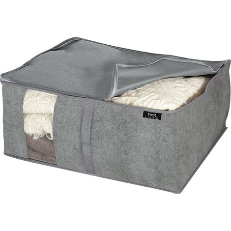 Funda de TNT Stone 40×45×15 cm con asa frontal – DOMO LIVING