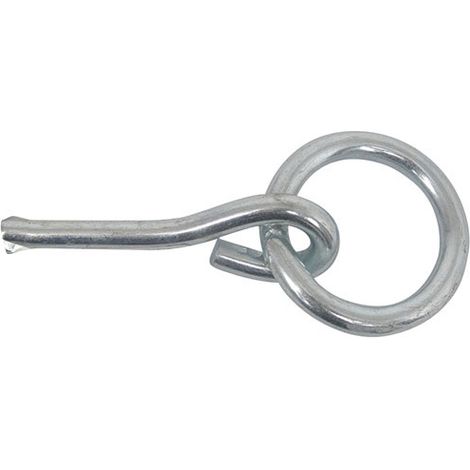 Gewindeschweißring 10 mm Innendurchmesser, L60 mm, verzinkt weiß - Afbat
