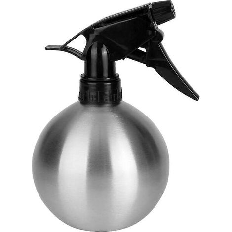 Pulvérisateur à pression manuelle 500 ml, flacon pompe d'arrosage argenté - FFY (1/4)