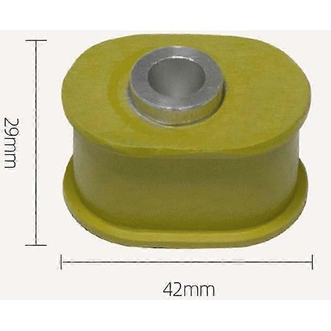 Butée de charnière de frein de porte en caoutchouc en deux parties, compatible avec E65, E66, 745I et 750I (1/5)