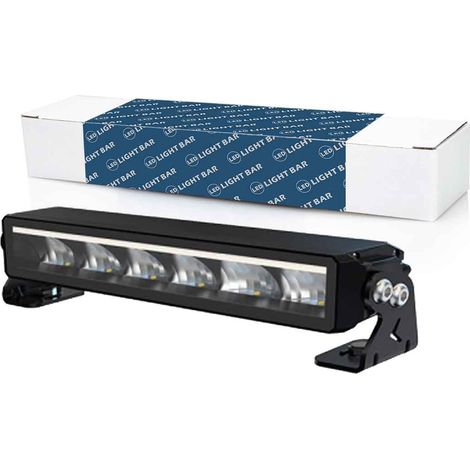 Barra Led Fuoristrada 14'' 72W 7200LM 12V 24V IP67 6000K Luci DRL Bianco e Frecce Arancione Incorporato (1/3)