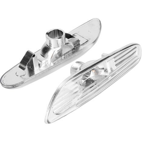 Clignotants blancs sur les ailes pour BMW E46 modèle 2002-2005 (référence : GZ.L034BXL/R)