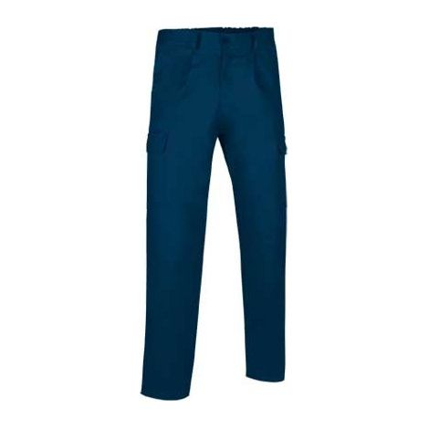 Pantalón de trabajo largo multibolsillos con pinzas Miller M Azul Marino