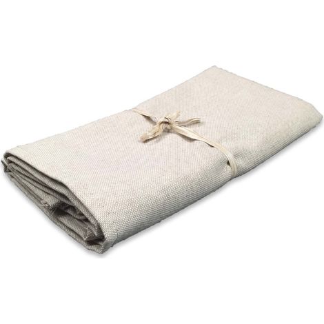 SERVIETTE DE TABLE SERVIETTES DE TABLE DE SAINT-PIERRE SOLIDE DE COULEUR ÉCRU CM.41X41