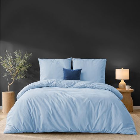 Housse de Couette 200x200 + 2 Taies Oreiller 65x65cm (1/5)