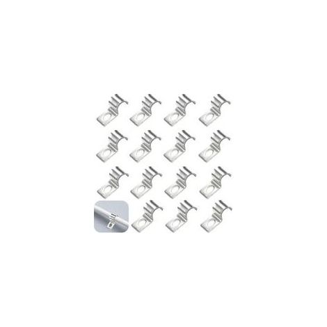 Packung mit 50 6-mm-Kabelbindern aus Metall – Schraubklemmen und -halterungen
